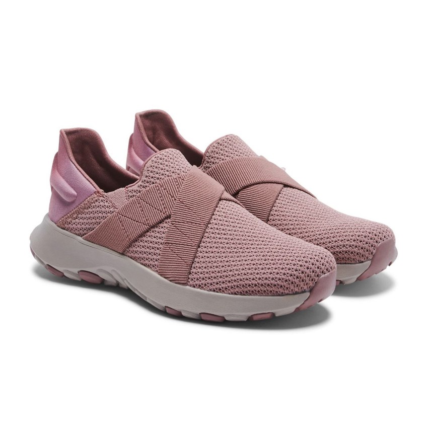 Basket Merrell Cloud Cross Knit Corail Femme | D.F.DZHJ